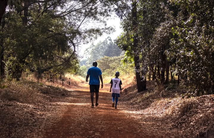Hiking trail in Karura Forest