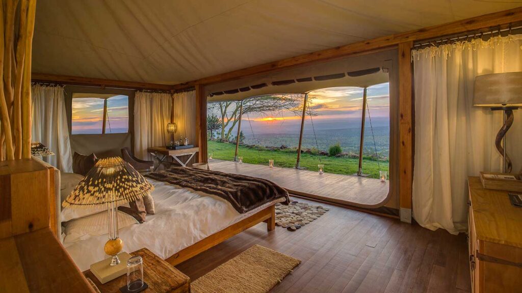kenya safari Loisaba tented camp - luxury safari