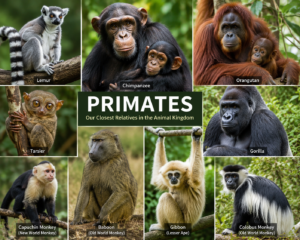 different types of primates