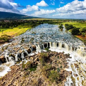 Fourteen Falls, one of the most spectacular waterfalls in Kenya