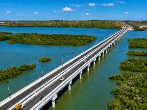 The Dongo Kundu bypass makes the Mombasa-Diani road be among the most scenic roads in Kenya