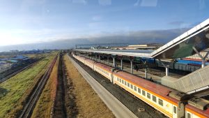 The Nairobi SGR train station