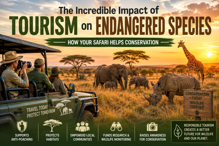 The Incredible Impact of Tourism on Endangered Species: How Your Safari Helps Conservation