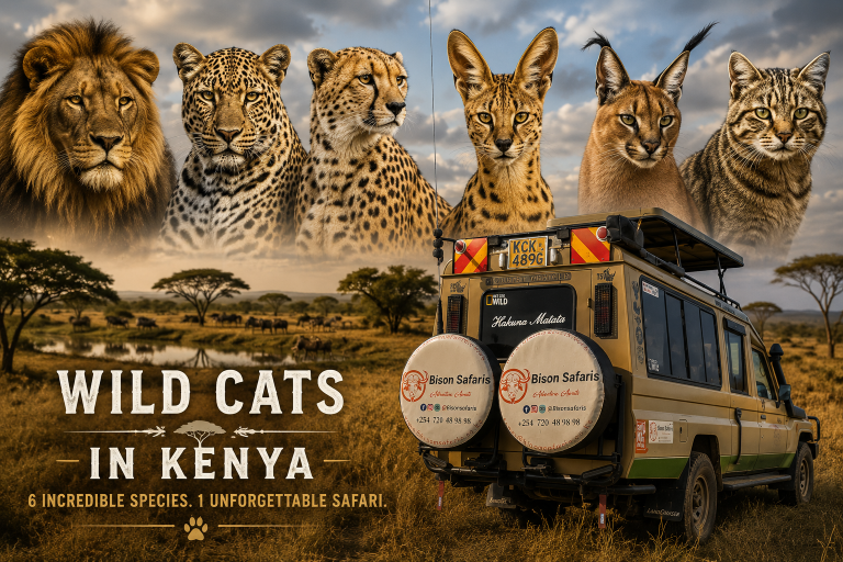 Wild Cats in Kenya: A Complete Guide to the 6 Feline Species You Can See on Safari