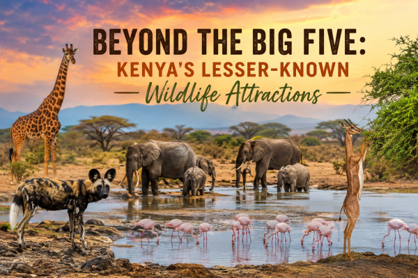 Beyond the Big Five: Kenya’s Lesser-Known Wildlife Attractions