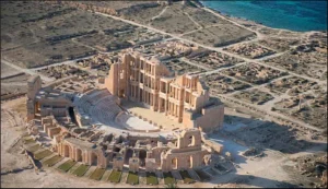 Sabratha ruins are among the famous Africa's lost cities