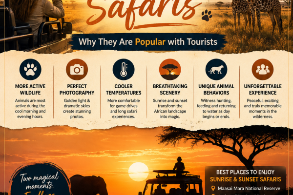 Why Sunrise and Sunset Safaris Are an Incredible Wildlife Experience in Kenya