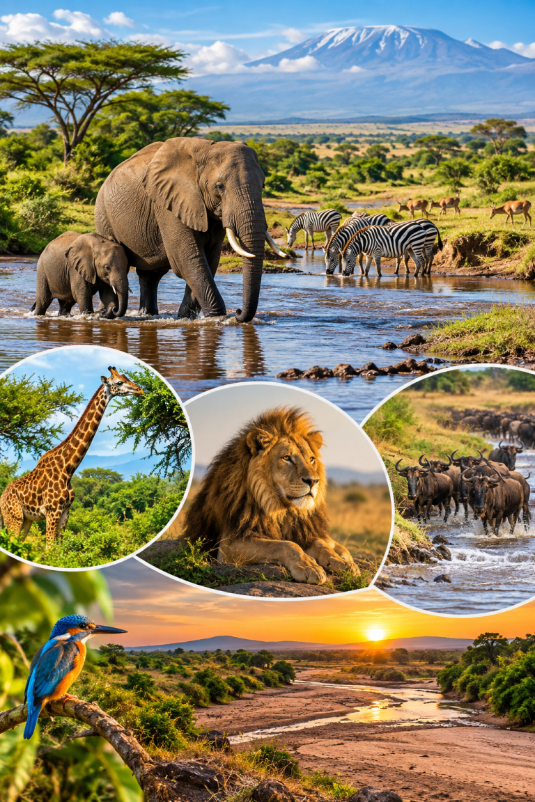 Seasonal Rivers Powerfully Shape Wildlife Distribution in Kenya