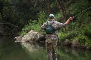 Fishing in Kenya highlands