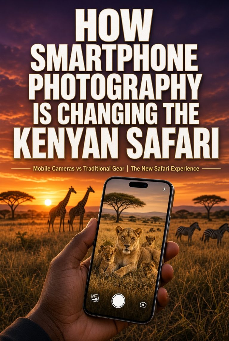 How Smartphone Photography Is Changing Kenya’s Safari Adventures for the Better
